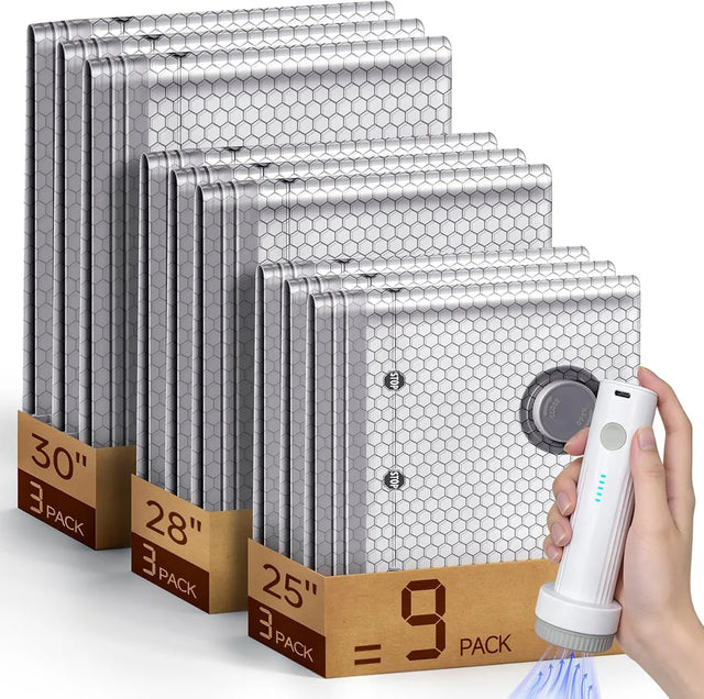 Vacuum Storage Bags with Wireless Air Pump